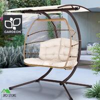 Gardeon Outdoor Furniture Lounge Hanging Swing Chair Egg Hammock Stand CR