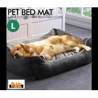 PaWz Pet Bed Dog Cat Beds Bedding Calming Warm Soft Cushion Mattress Plush Comfy