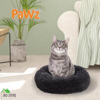 PaWz Pet Bed Cat Dog Donut Nest Calming Mat Soft Plush Kennel Cave XL