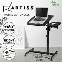 Artiss Laptop Table Portable Desk Mobile Adjustable Notebook Computer PC Stand