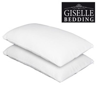 Giselle Bedding Memory Foam Pillow Twin Pack PIllows w/Cover Soft Home Hotel