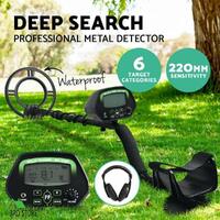 Metal Detector Deep Sensitive Searching Gold Digger Treasure Hunter LCD