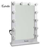 Embellir Light Bulb Mirror Makeup LED Lights Hollywood Vanity Dressing Table