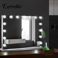 Embellir Hollywood Makeup Mirror With Lights LED Vanity Dimmable Wall Mirrors