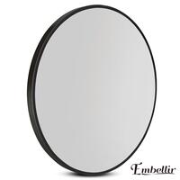 Embellir Wall Mirror Round Polished Bathroom Makeup Mirror 90CM