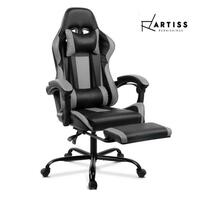 Artiss Gaming Office Chair Computer Chairs Seating Racing Racer Recliner Black