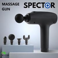 Spector Massage Gun Deep Tissue Percussion Massage Muscle Vibrating Relaxing LCD