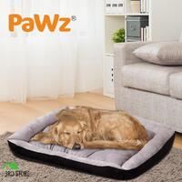 PawZ Heavy Duty Pet Bed Mattress in Size Extra Large in Black Colour
