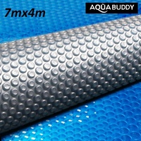 Aquabuddy 7M X 4M Solar Swimming Pool Cover 400 Micron Outdoor Bubble Blanket