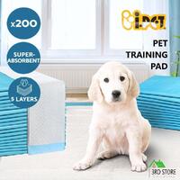 i.Pet Pet Training Pads Puppy Dog Cat Toilet Indoor 60x60cm 200x Absorbent Thin