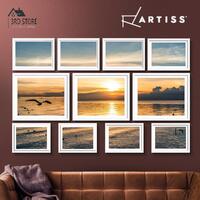 Artiss Photo Frames Family Friends Picture Holder Home Decor White 11 PCS Set