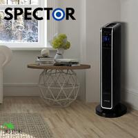 Spector Electric Ceramic Tower Heater Remote Control Portable Oscillating 2000W