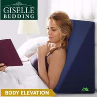 Giselle Bedding Memory Foam Wedge Pillow Cushion Neck Back Support Waterproof BU