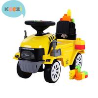 RETURNs Keezi Kids Ride On Car w/ Building Blocks Toy Cars Engine Vehicle Truck Children