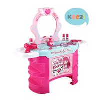 Keezi Kids Dressing Table Pretend Play Set Toys Girl Makeup Pink Jewelry 22pcs