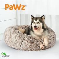 PaWz Replaceable Cover For Dog Calming Bed Soft Warm Kennel Cave AU Coffee L
