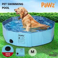 Portable Pet Swimming Pool Kids Dog Cat Washing Bathtub Outdoor Bathing M