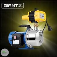 Giantz High Pressure Stage Jet Water Pump Controller Garden Irrigation 72000L/H