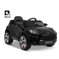 RETURNs Rigo Kid Ride On Car Battery Electric Toy Remote 12V Black Cars Children Gift