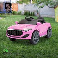 RETURNs Rigo Kids Ride On Car Battery Electric Toy Remote Control Pink Cars Dual Motor