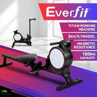 RETURNs Everfit Magnetic Rowing Machine Rower Resistance Cardio Exercise Fitness Gym