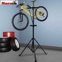 MONVELO Bike Repair Work Stand Bonus Tool Tray For Home Bicycle Maintenance Blue