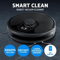 Robot Vacuum Cleaner Robotic Automatic Carpet Floor Sweep Mop App Smart Contorl