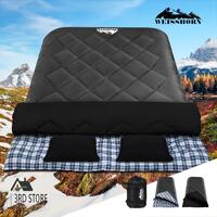 Weisshorn Sleeping Bag Bags Double Camping Hiking -10°C Tent Winter Thermal
