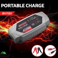 Smart Battery Charger 3.5A 12V6V Automatic AGM Car Truck Boat Motorcycle GEL