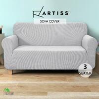 Artiss Sofa Cover Couch Covers Lounge Protector Slipcover Stretch 3 Seater Grey