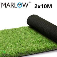 Marlow Fake Grass 40MM Artificial Synthetic Turf Plastic Plant Lawn Flooring