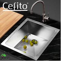 Cefito Stainless Steel Kitchen Sink Under/Topmount Sinks Laundry Bowl 390X450MM