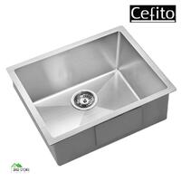 Cefito Stainless Steel Kitchen Sink Nano Under/Topmount Sinks Laundry 540X440MM