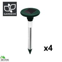 Gardeon Snake Repeller 4X Solar LED Pulse Plus Ultrasonic Pest Rodent Repellent