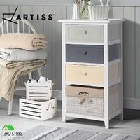 Artiss Bedside Table Storage Cabinet Nightstand Chest Drawers Bathroom Dresser