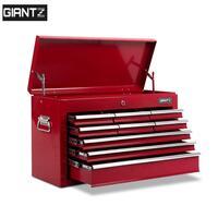GIANTZ 9 Drawer Tool Box Chest Mechanic Garage Storage Red Toolbox Set