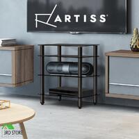 Artiss 4 Tiers TV Stand Entertainment Unit HiFi Media CD Shelf Storage Cabinet