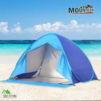 Mountview Pop Up Camping Tent Beach Tents 2-3 Person Hiking Portable Shelter