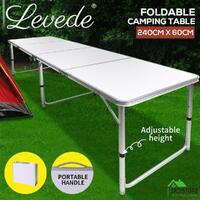 RETURNs Folding Camping Table Portable Picnic Outdoor Foldable Tables Aluminium BBQ Desk