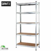Giantz 1.8M Warehouse Shelving Racking Garage Rack Storage Shelves Steel Shelf
