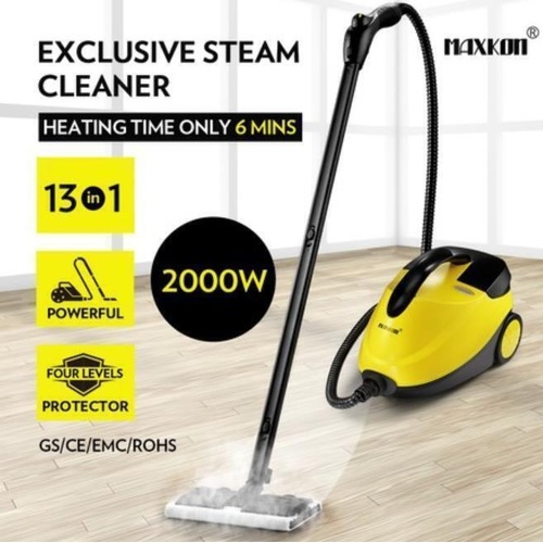 RETURNs 13in1 Steam Cleaner Mop High Pressure Steamer Carpet Floor Window w/ Accessories