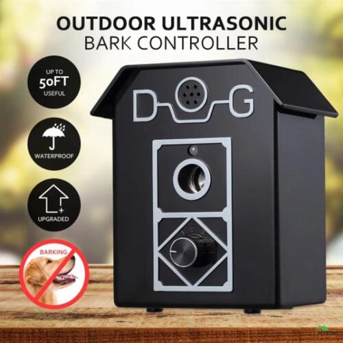 Outdoor Ultrasonic Pet Dog Stop Barking Annoying Anti Bark Control System Device