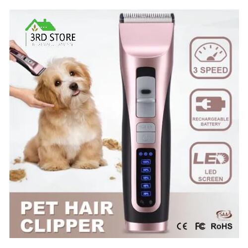 3 Speed Pet Clipper Comb Professional Animal Dog Cat Horse Hair Grooming Trimmer