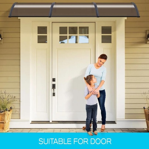 3M DIY Window Door Awning Outdoor Sun Shield House Canopy Patio UV Rain Cover