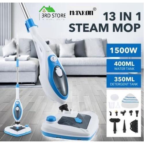 Maxkon 13in1 Steam Mop Cleaner Multiple Function Floor Carpet Steam Cleaning