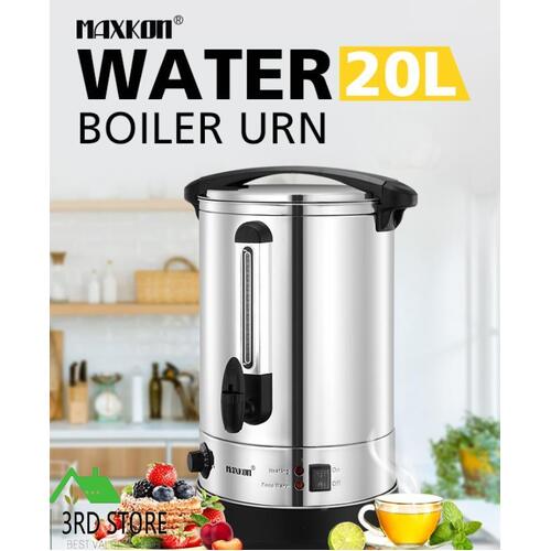 Maxkon 20L Hot Water Urn Instant Hot Water Dispenser Tea Kettles w/Double Layer