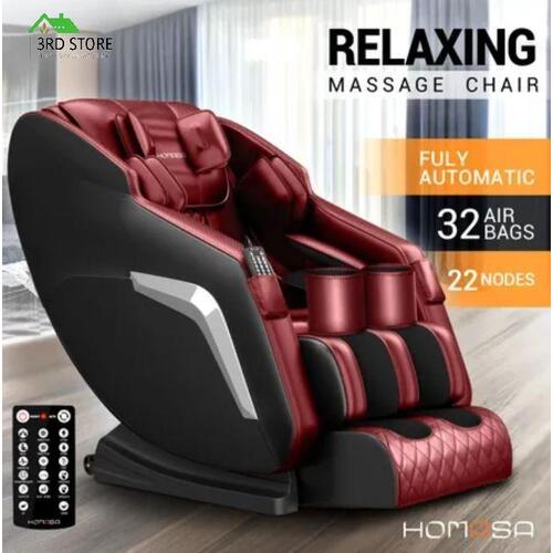 HOMASA Electric Massage Chair Full Body Zero Gravity Heating Massager 22 Nodes