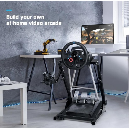 Adjustable Gaming Racing Simulator Steering Wheel Stand Logitech G25 G920 PS