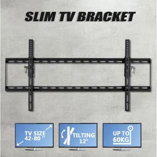 42"-80" Tv Wall Mount Bracket Hanger Angle Adjustable,Max 800X400Mm Supportable