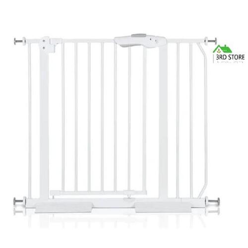77Cm Tall 75-85Cm Width Pet Child Safety Gate Barrier Fence W/10Cm Extension Wid